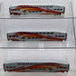 Athearn 25910 HO Scale NMDOT Rail Runner Bombardier Cab/Coach Cars #2 (Set of 3)