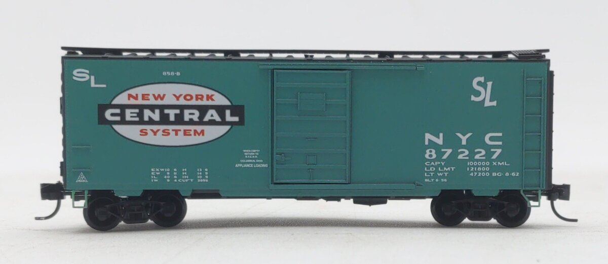 Micro-Trains 02000437 N New York Central 40' Standard Boxcar #87227