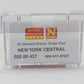 Micro-Trains 02000437 N New York Central 40' Standard Boxcar #87227