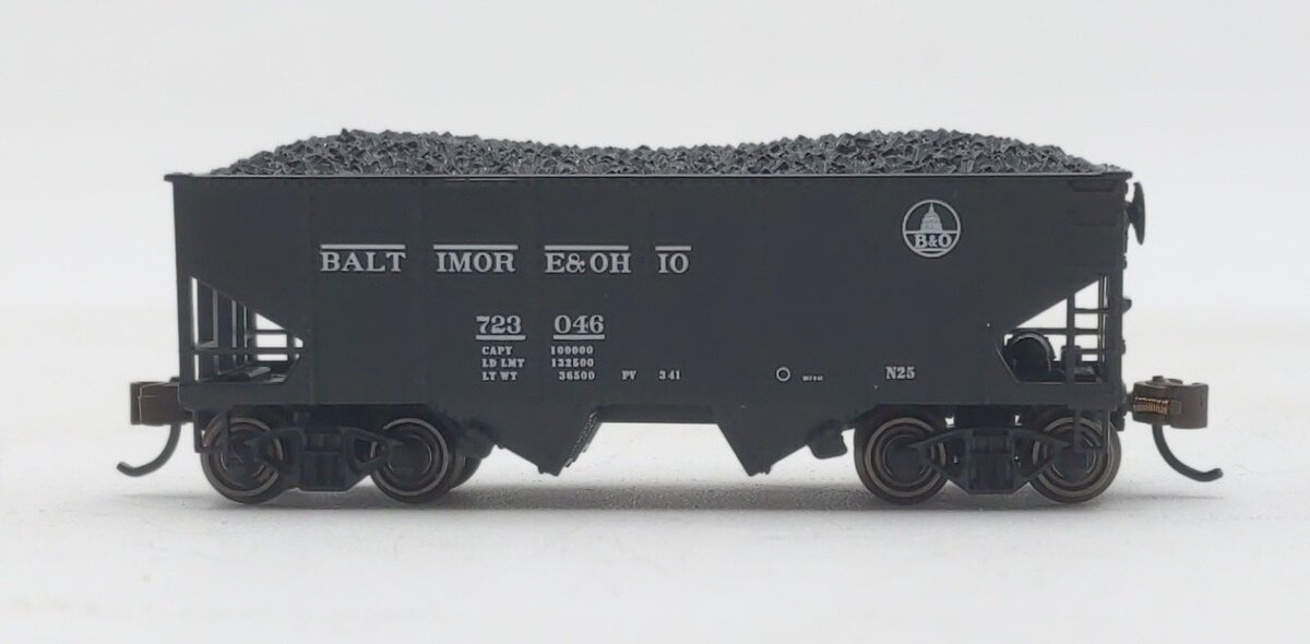 Bachmann 19556 N Baltimore & Ohio® USRA 55 Ton 2-Bay Hopper #723046