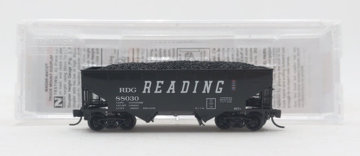 Micro-Trains 05500631 N Reading HTx-Class 2-Bay Coal Hopper #88030