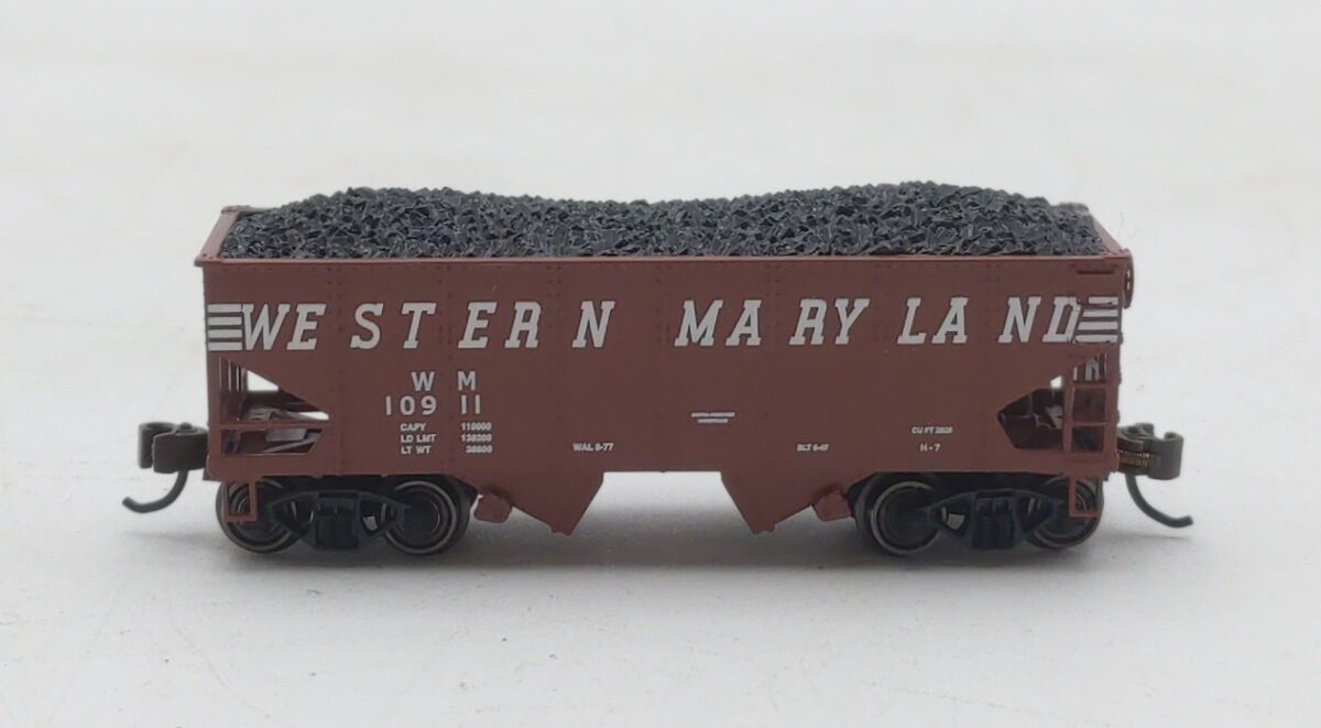 Bachmann 19564 N Western Maryland USRA 55-Ton 2-Bay Hopper #10911
