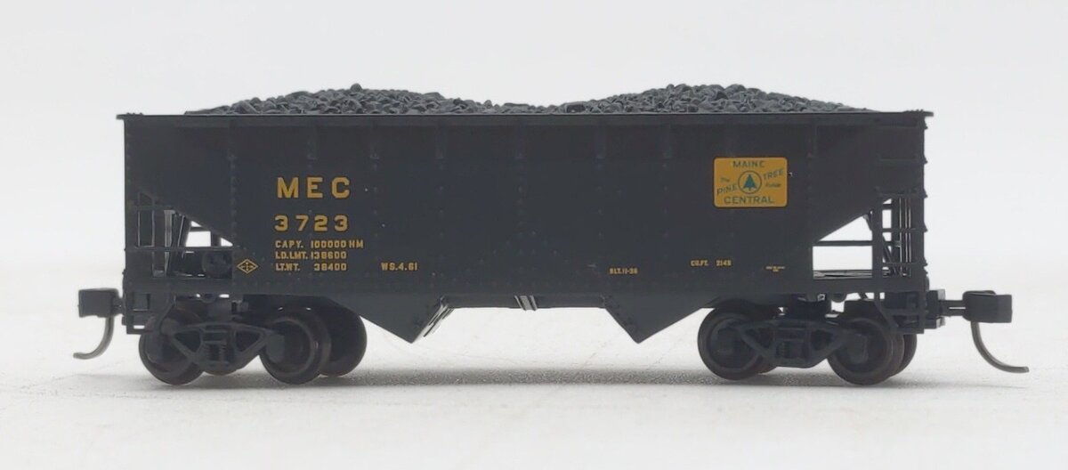 Atlas 50006134 N Maine Central 2-Bay Offset Side Hopper #3723