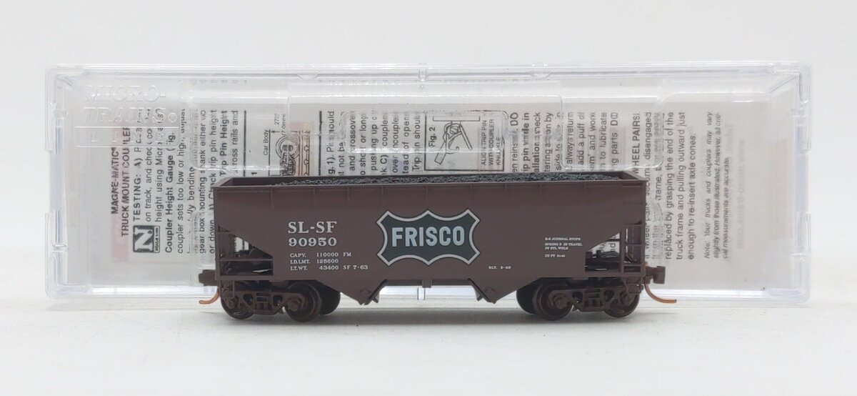 Micro-Trains 05500180 N Frisco 33' Twin Bay Offset Side Hopper #90950
