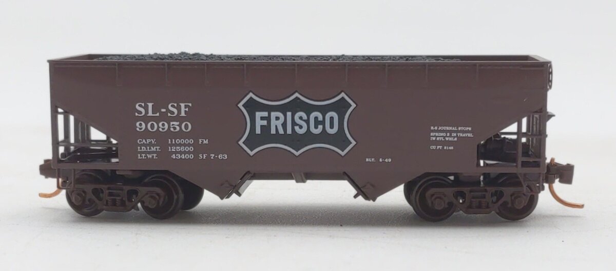 Micro-Trains 05500180 N Frisco 33' Twin Bay Offset Side Hopper #90950