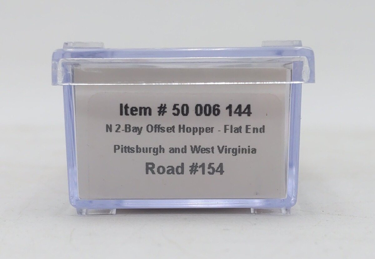 Atlas 50006144 N Pittsburgh & West Virginia 2-Bay Offset Side Hopper #157 LN/Box