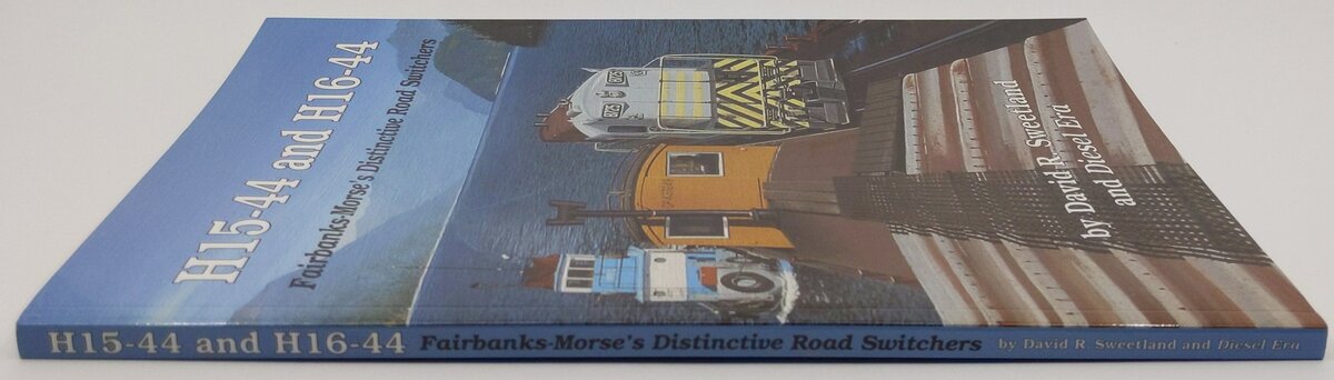 H15-44 and H16-44 Paperback Book By David R. Sweetland and Diesel Era EX