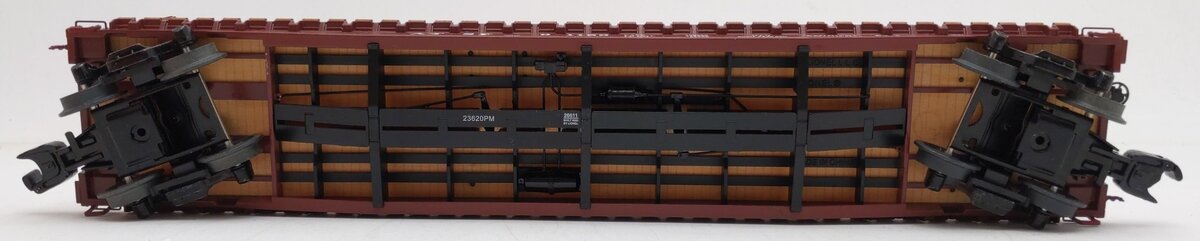 Lionel 2026611 O Santa Fe 50' Flat Car with 20' Trailers #91156