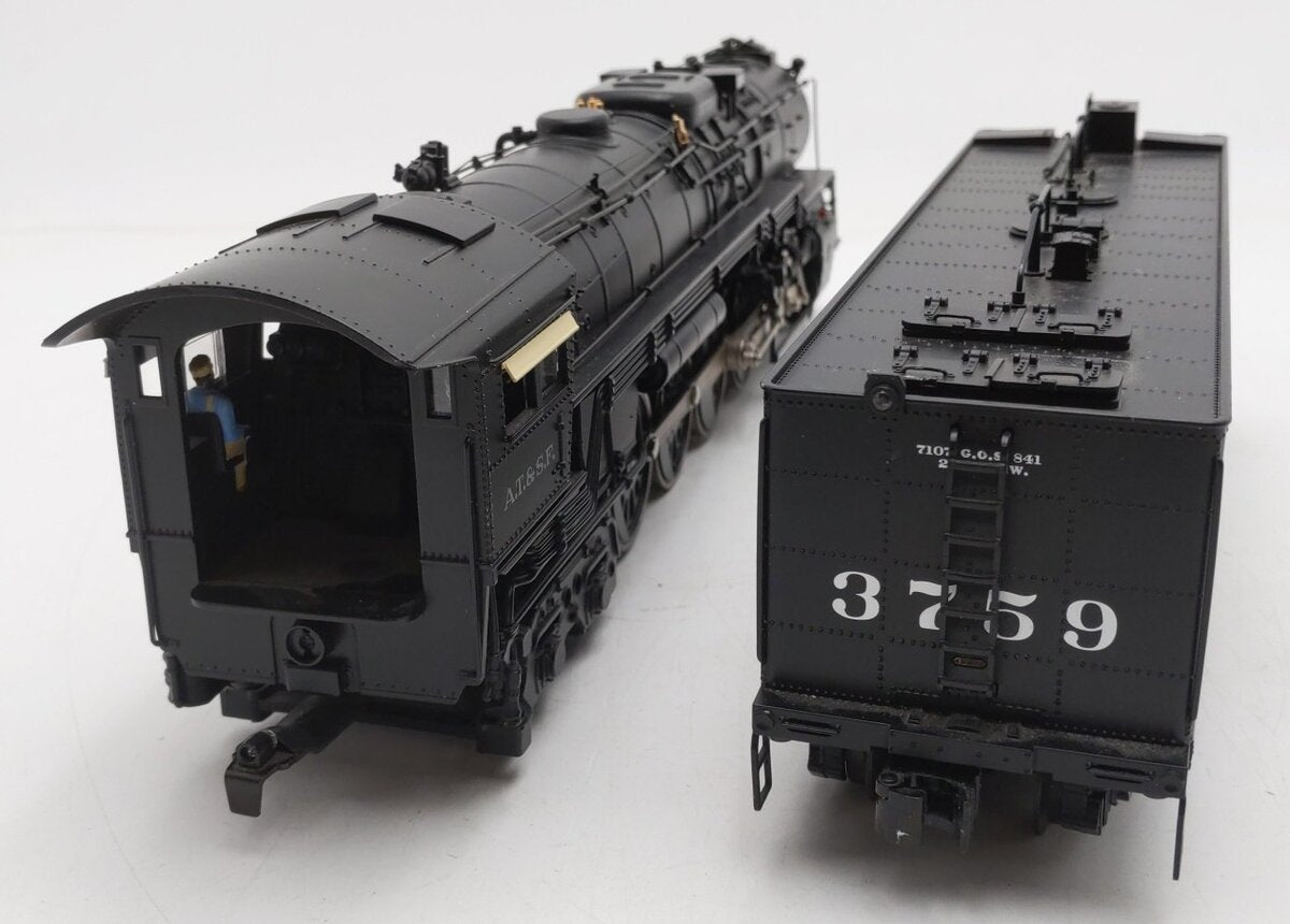 Lionel 6-11333 AT&SF 4-8-4 Northern Steam Locomotive & Tender #3759 w Legacy VG/Box