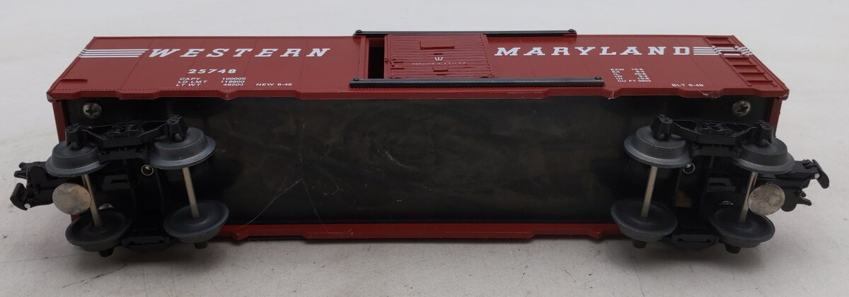 KMT 25748 O Gauge Western Maryland Boxcar EX