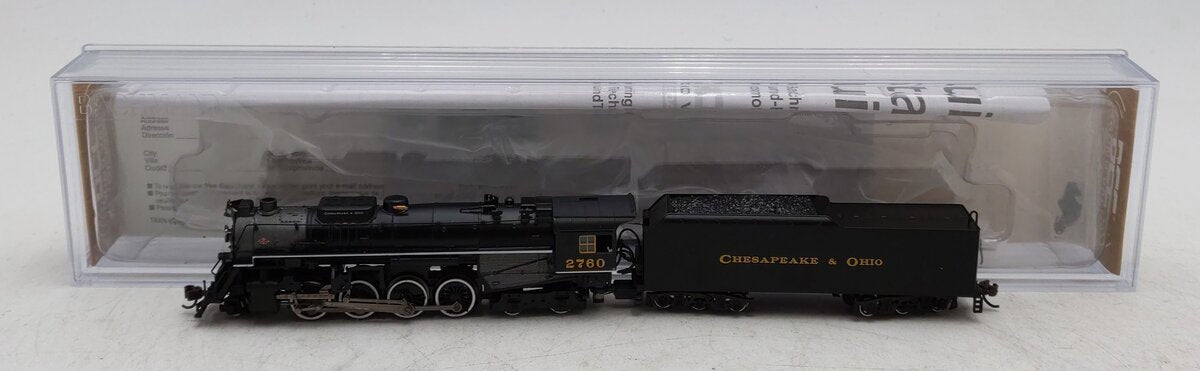 Bachmann 50954 N Chesapeake & Ohio 2-8-4 Berkshire Tender w/Sound & DCC #2760 LN/Box