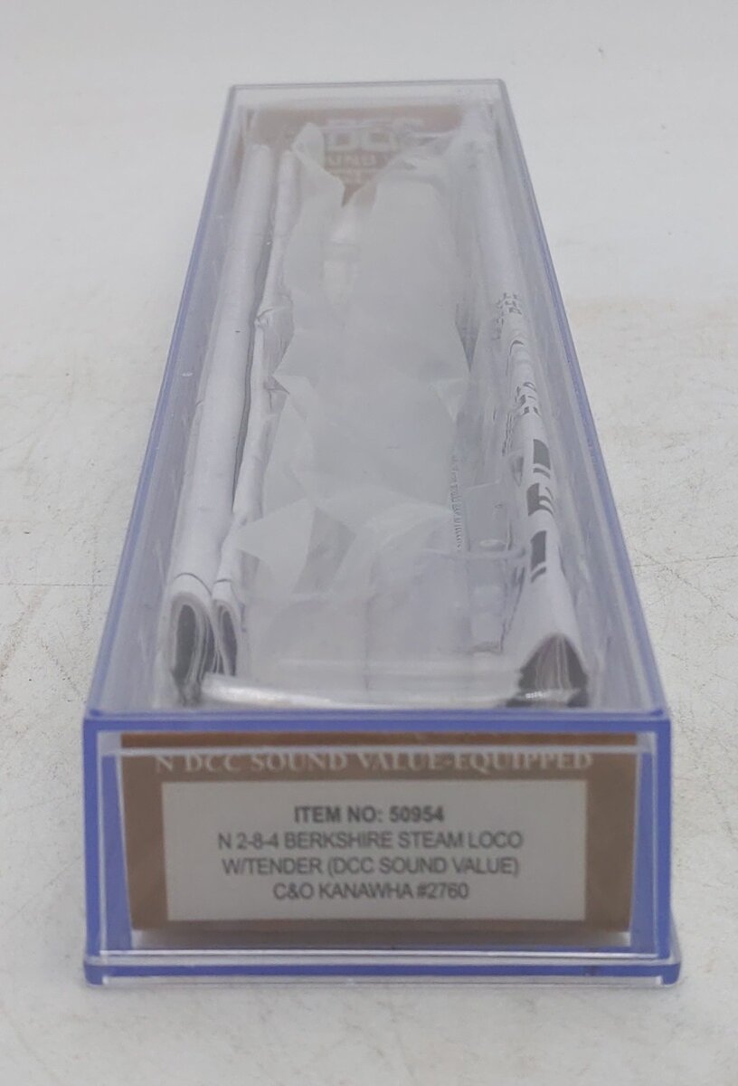 Bachmann 50954 N Chesapeake & Ohio 2-8-4 Berkshire Tender w/Sound & DCC #2760 LN/Box