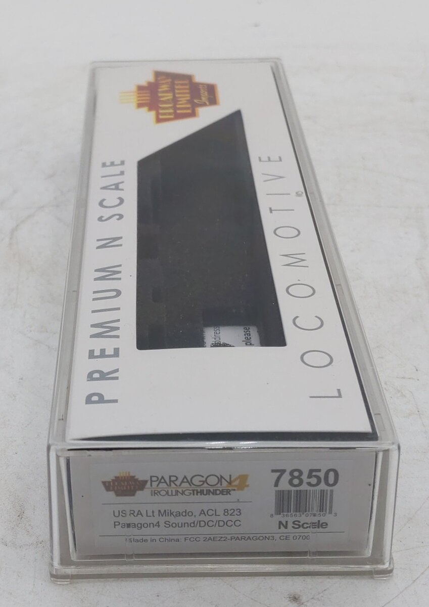 Broadway Limited 7850 N ACL USRA Light Mikado Steam Locomotive Sound/DC/DCC #823 LN/Box