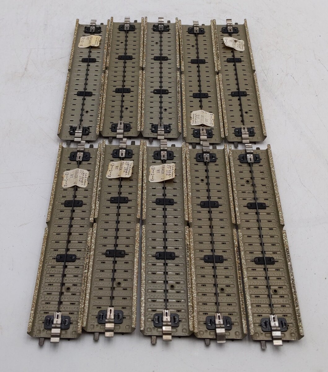 Marklin 5106 HO M Track Metal Straight Track (Box of 10) EX/Box