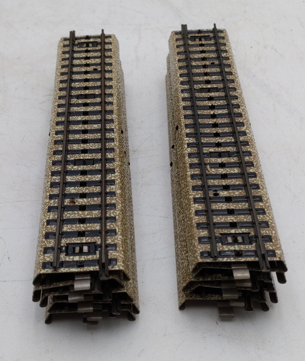 Marklin 5106 HO M Track Metal Straight Track (Box of 10) EX/Box