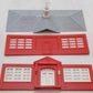 Plasticville 1608-100 Vintage O School House EX/Box
