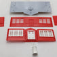 Plasticville 1608-100 Vintage O School House EX/Box