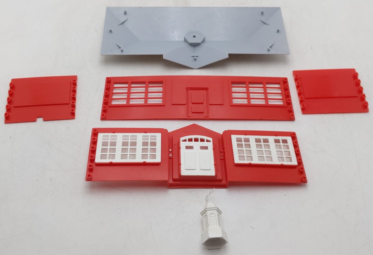 Plasticville 1608-100 Vintage O School House EX/Box