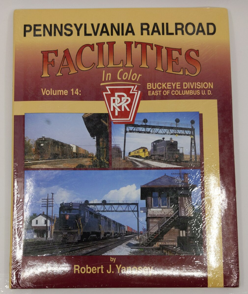 Pennsylvania Railroad Facilities in Color Vol.14 Hardcover Book Robert J Yanosey MT