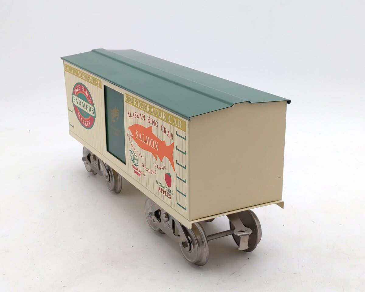 McCoy 1995 Standard Gauge Pacific Northwest Pike Place Reefer EX/Box