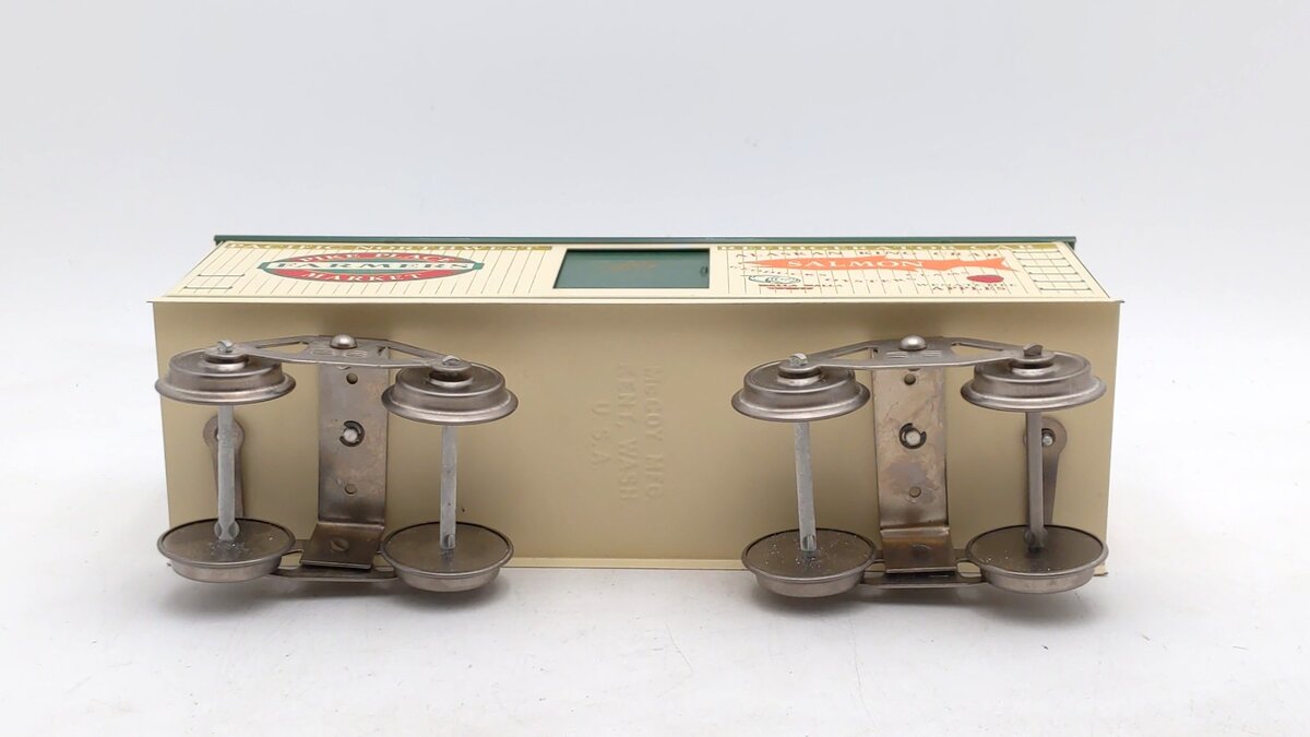 McCoy 1995 Standard Gauge Pacific Northwest Pike Place Reefer EX/Box