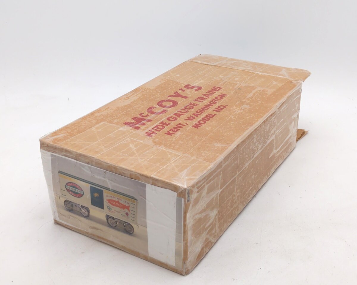 McCoy 1995 Standard Gauge Pacific Northwest Pike Place Reefer EX/Box