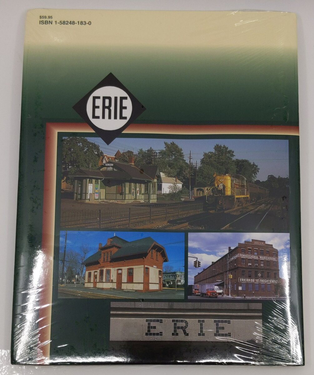 Erie Railroad Facilities In Color Vol.1 Hardcover Book By Robert J. Yanosey MT
