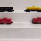 American Flyer Vintage S Cars # 24636, Game Train Caboose, 24213 & 24328 [4] EX