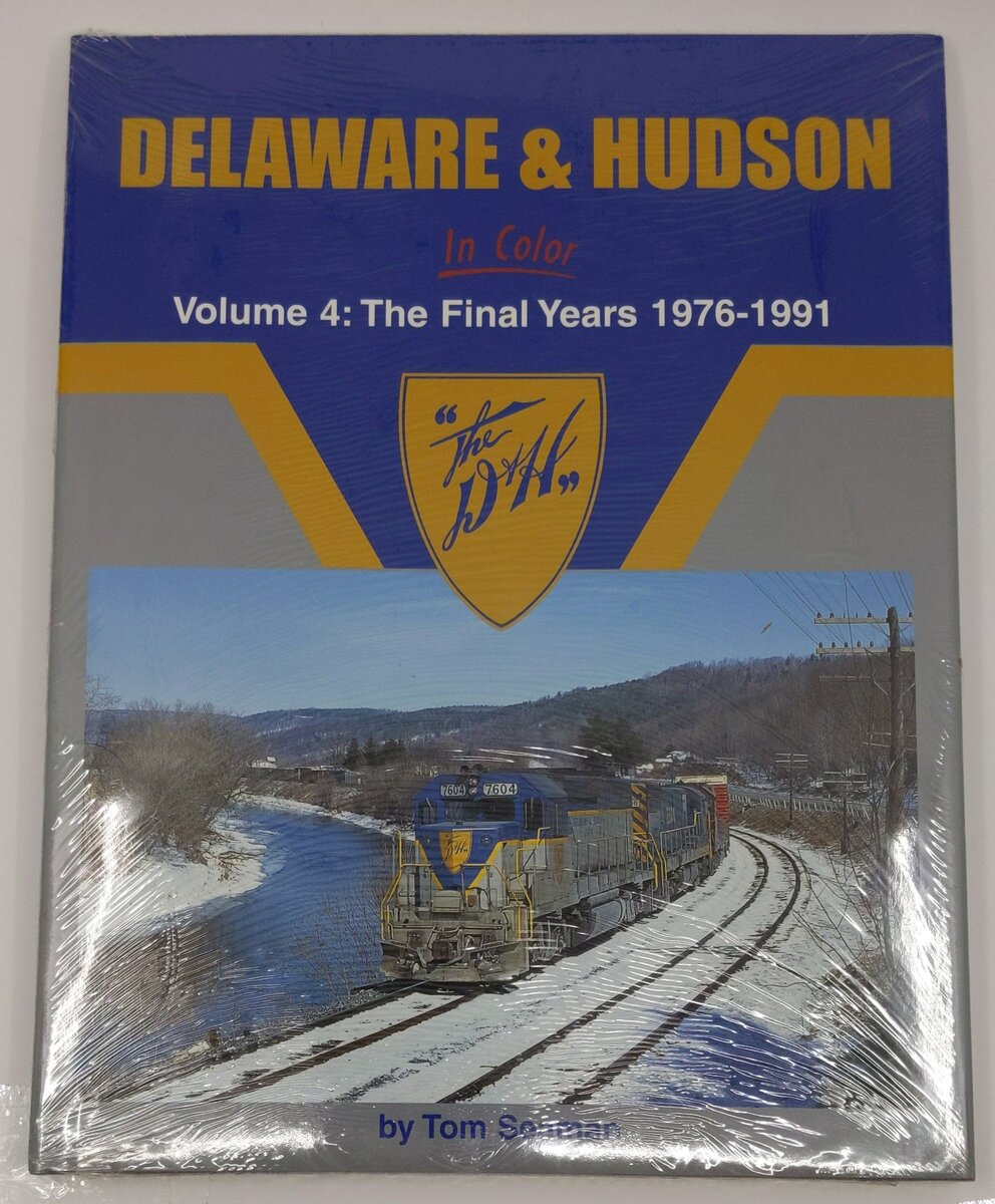 Delaware & Hudson in Color, Vol. 4 Hardcover Book By Tom Seaman MT