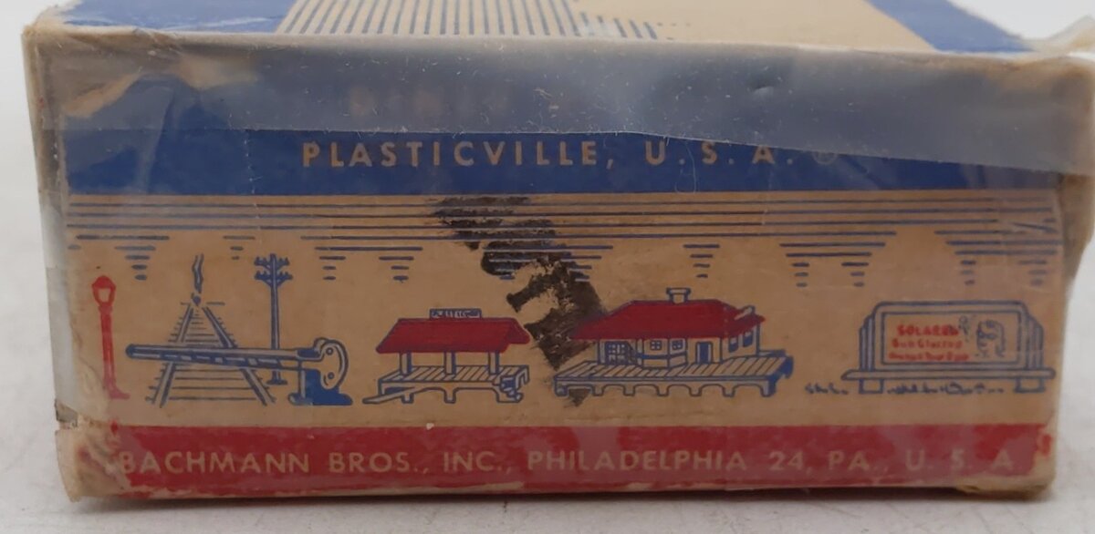 Plasticville DE-7 Vintage O Diner Kit VG/Box