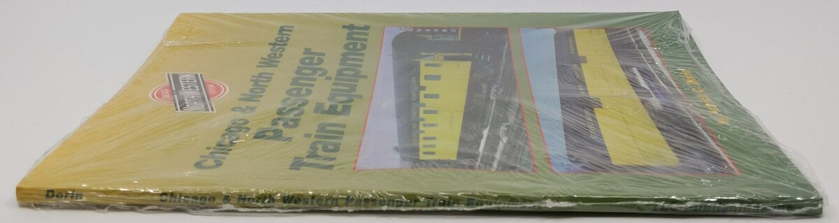 Chicago and North Western Passenger Train Equipment Paperback Book MT