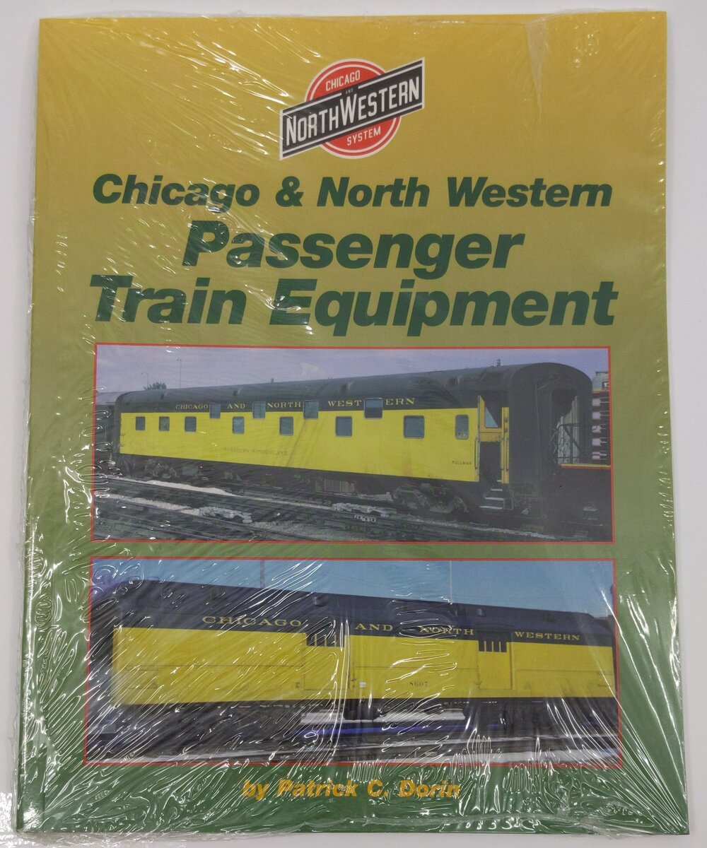 Chicago and North Western Passenger Train Equipment Paperback Book MT