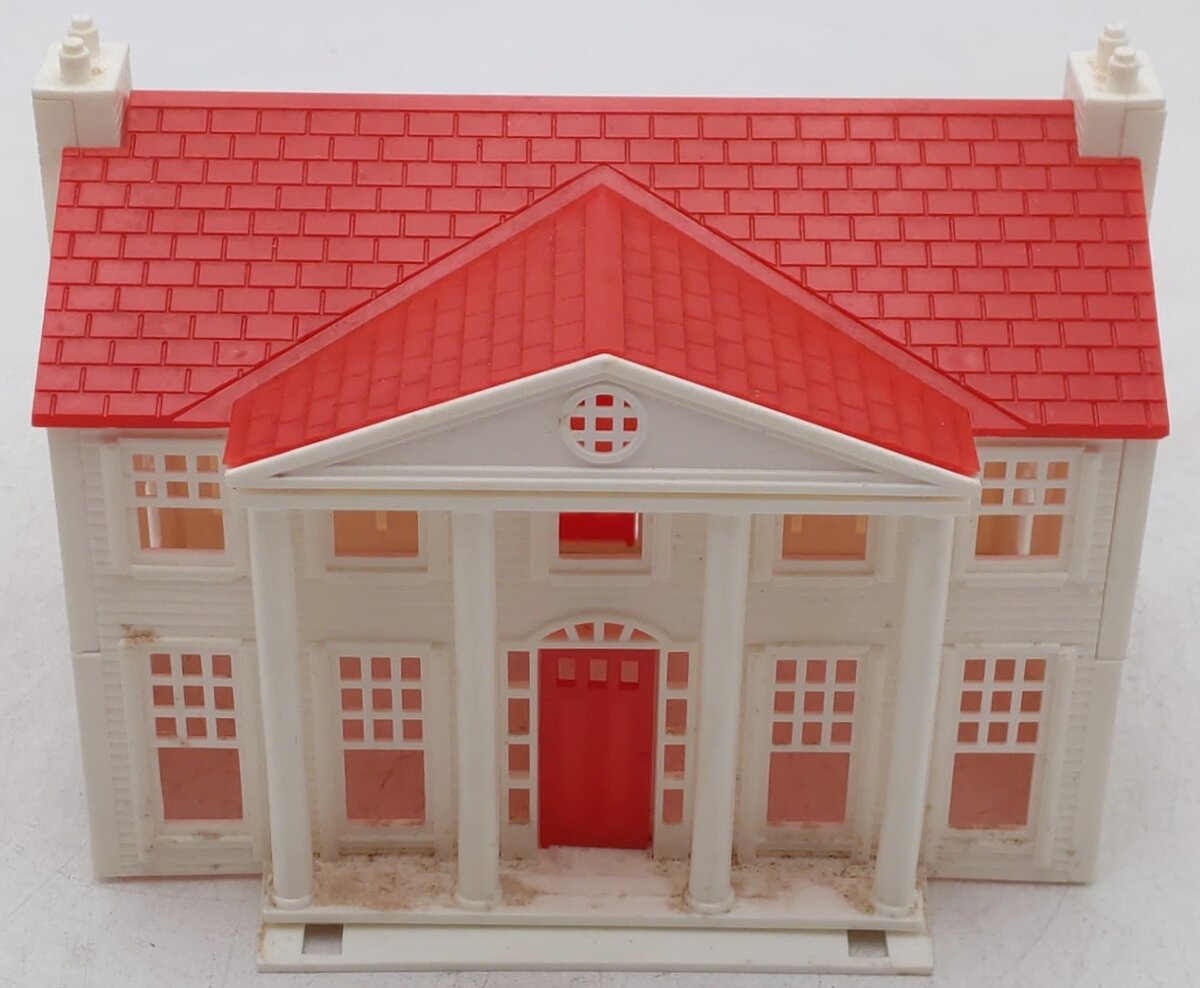 Plasticville 1703-129 Vintage O Mansion Kit VG/Box