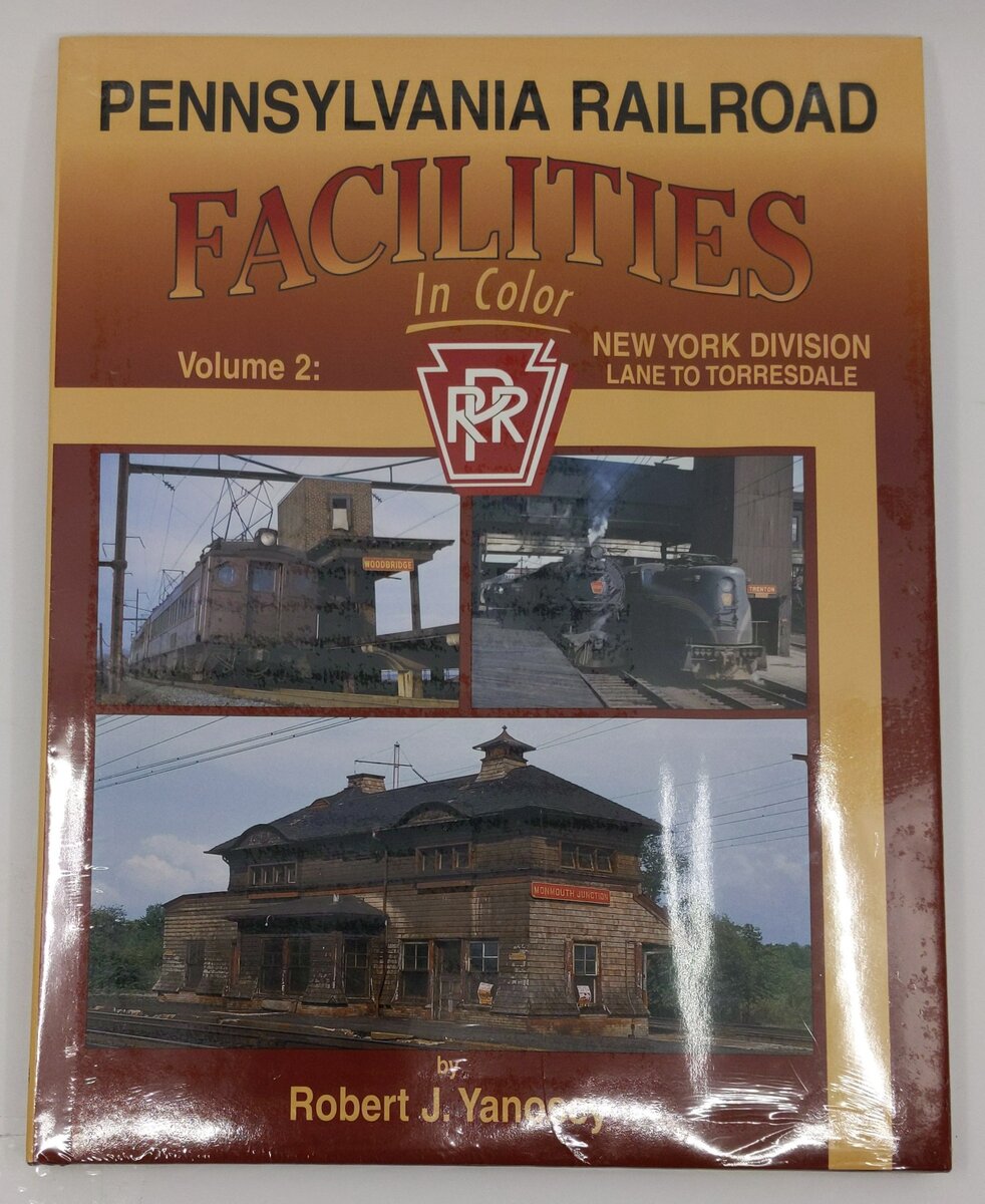 Pennsylvania Railroad Facilities In Color Vol.2 Hardcover Book Robert J. Yanosey MT