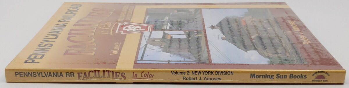 Pennsylvania Railroad Facilities In Color Vol.2 Hardcover Book Robert J. Yanosey MT