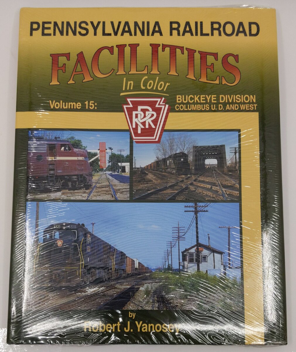 Pennsylvania Railroad Facilities In Color Vol.15 Hardcover Book Robert J Yanosey MT