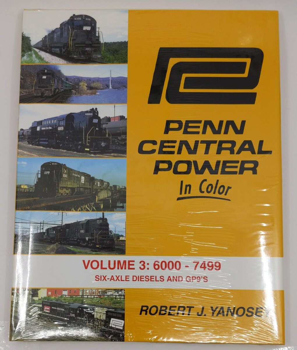 Penn Central Power In Color Vol.3 Hardcover Book By Robert J. Yanosey MT
