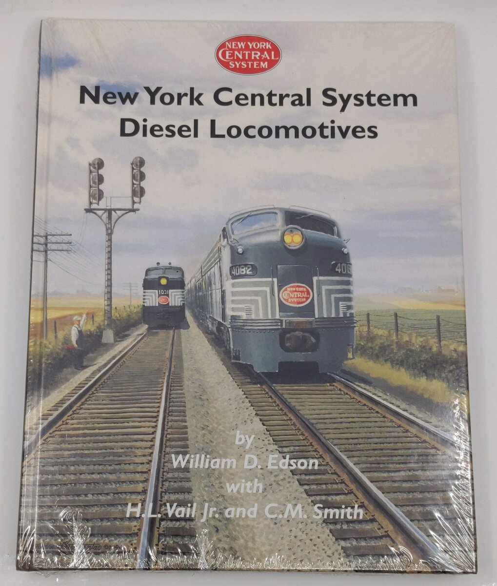 New York Central System Diesel Locomotives Hardcover Book By William D. Edson MT