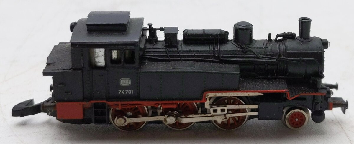 Marklin 8895 Z German Federal Railroad DB Class 74 2-6-0 Steam Locomotive #74701 EX/Box