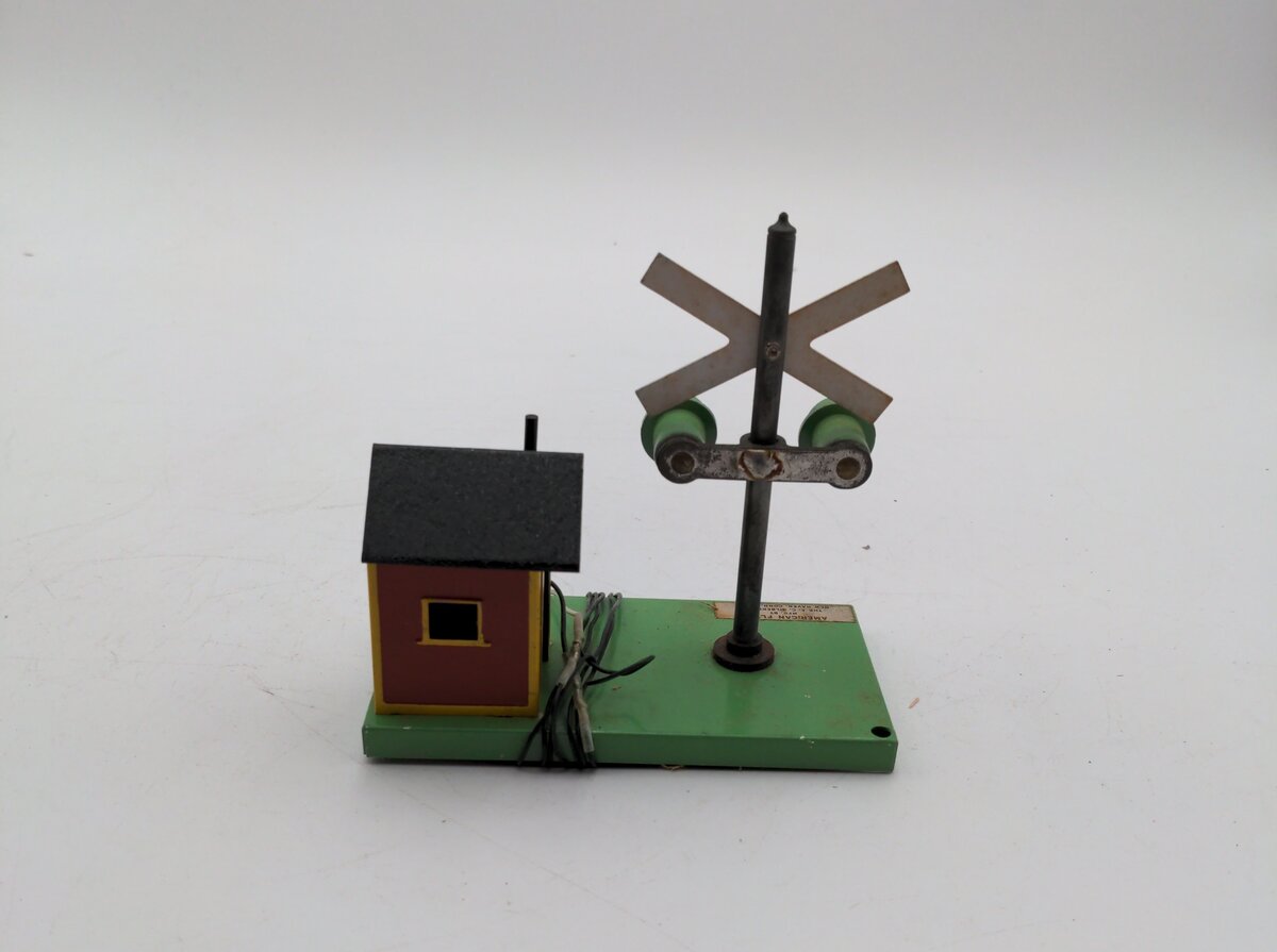American Flyer 23763 S Gauge Danger Bell Signal VG/Box
