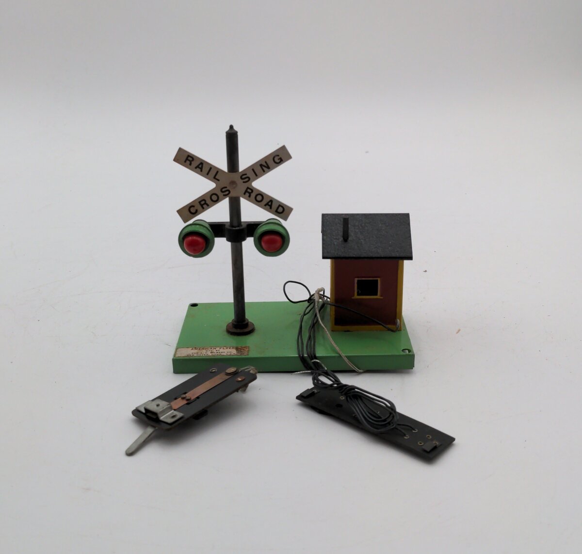 American Flyer 23763 S Gauge Danger Bell Signal VG/Box
