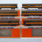 Lionel O Gauge Illinois Central Aluminum Passenger Car Set: 6-7220 - 6-7225 [6] EX/Box
