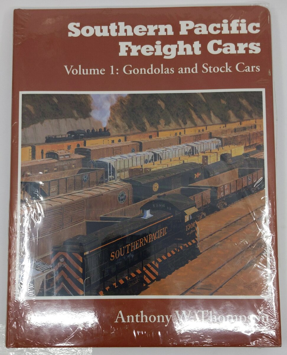 Southern Pacific Freight Cars Vol.1 Hardcover Book By Anthony W. Thompson MT