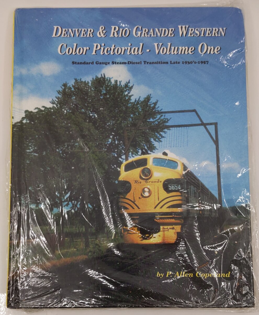 Denver & Rio Grande Western Color Pictorial Vol.1 Hardcover Book MT