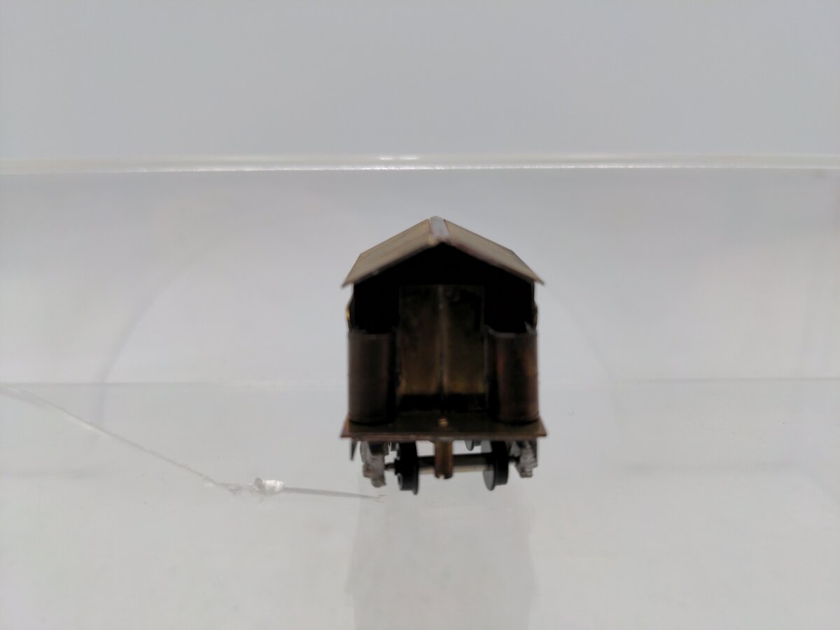 Joe Works R819 HO9 Scale BRASS Rio Grande Rotary Car EX/Box