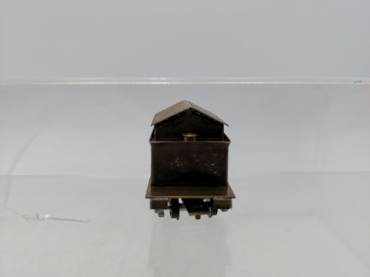 Joe Works R819 HO9 Scale BRASS Rio Grande Rotary Car EX/Box