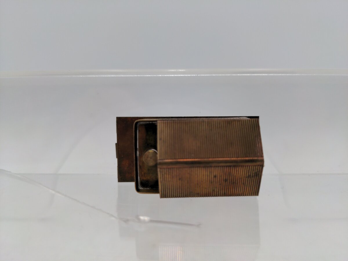 Joe Works R819 HO9 Scale BRASS Rio Grande Rotary Car EX/Box