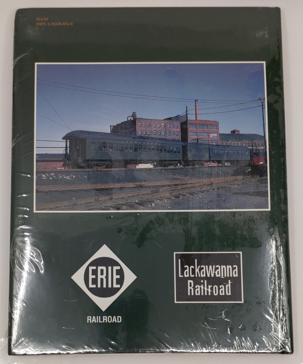 Erie / DL & W Color Guide to Freight and Passenger Equipment Hardcover Book MT