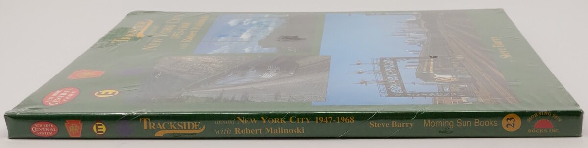 Trackside Around New York City 1953-1968 With Robert Malinoski Hardcover Book MT