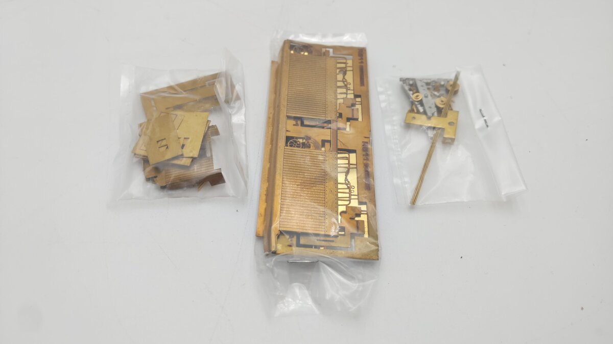 Joe Works R513 HO9 Scale BRASS Denver & Rio Grande Western Baggage Car Kit LN/Box